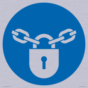 Mandatory: Keep locked